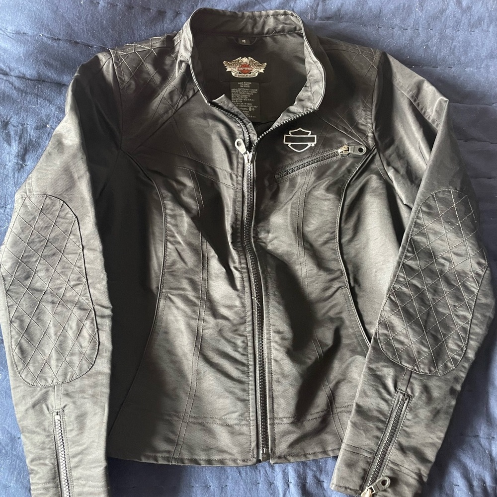 Harley-Davidson Black Quilted Jacket